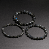 Bracelet Labradorite Grise | Lithothérapie Stéphanie
